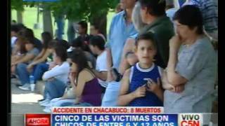 C5N  TRAGEDIA EN CHACABUCO C5N EN BANDERALO [upl. by Nell]