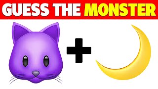 Guess The MONSTER By VOICE amp EMOJI  The Smiling Critters amp POPPY PLAYTIME CHAPTER 3 [upl. by Anegroeg]