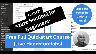 Azure Sentinel For Beginners 2024 [upl. by Ahsaercal]