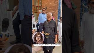 anwarmaqsood sb rrived at Arts Council Karachi to attend tribute to Sulatana Siddiqui CEO of Hum TV [upl. by Wadesworth]