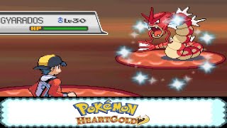 Pokémon HeartGold  Red Gyarados amp Olivine Lighthouse [upl. by Latreese]