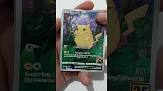 Pikachu Gemoy dari booster pack 25th Anniversary pokemon [upl. by Nikita147]