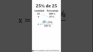 Porcentaje rápido  regla de tres simple directa – parte 6 [upl. by Marola]