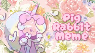 🦄🌈Pig Rabbit Meme Original Meme🌈🦄 [upl. by Nywled]