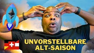 EINE UNVORSTELLBARE ALTCOIN SAISON HAT BEGONNEN Wie Bitcoin und ETH reagieren werden [upl. by Ayerim]