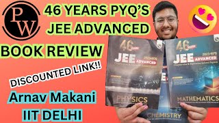 46 Years JEE Advanced Papers PhysicsWallah PW Book Review by IITIAN jee iit trending viral [upl. by Marentic]