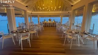 Baglioni Maldives Resort  Umami Restaurant Tour [upl. by Enilegna]