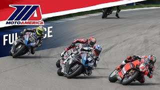 MotoAmerica Medallia Superbike Race 2 at Alabama 2023 [upl. by Berey851]