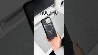 🖤👉🏼 AULUMU A15 Vegan Leather  AULUMU A03 Magnetic Wallet At 425° degree aulumu case [upl. by Sorrows678]