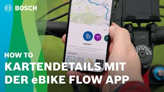 How To  So nutzt du die Kartendetails mit der eBike Flow App [upl. by Tiphanie]