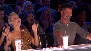 ALL of Greg Mortons AMAZING Voice Impersonations On AGT  Americas Got Talent 2019 [upl. by Adamson720]