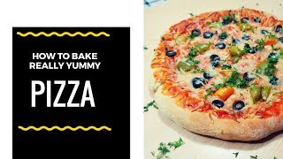 Pizza Base recipe  तवे पर पिज़्ज़ा बेस कैसे बनायें । Pizza Base recipe without oven [upl. by Panthia]