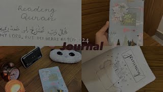 2024 January journalPlannerAesthetic plannermuslim girl [upl. by Batista7]