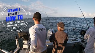 How to Use Dipsy Divers and Downriggers to Catch Walleye On Lake Erie S1E7 [upl. by Beaufert]