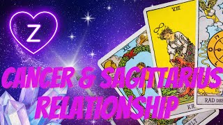 CANCER amp SAGITTARIUS RELATIONSHIP [upl. by Song]