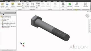 Autodesk Inventor  Thread Modeller [upl. by Sylera119]