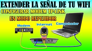 Configurar Router TPLINK como Repetidor WIFI para Extender la Señal WIFI a toda la Casa [upl. by Zonda708]