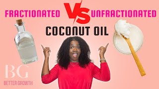 Unfractionated VS Fractionated Coconut Oil  For Beginner Body Butter Business  Skincare Business [upl. by Crescint]