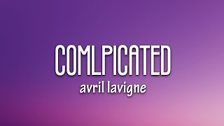 Avril Lavigne  Complicated Lyrics [upl. by Origra576]