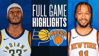 PACERS at KNICKS  FULL GAME HIGHLIGHTS  February 10 2024 [upl. by Eilsek917]