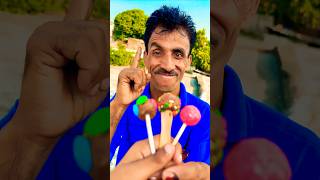 Gems chocolate lollipop 🍭 aur Chupa chups bubble gum kitkatprank🤣shortsviralshortsfeed [upl. by Aicatsue]