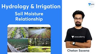 L 2  Soil Moisture Relationship  Hydrology  Irrigation GATE2022 ESE2021 by Chetan Saxena [upl. by Ocer]