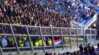 Cambuur fans going crazy on quotTsunamiquot [upl. by Eisyak]