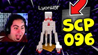 LYON DIVENTA SCP 096 E SPAVENTA TUTTI I SUOI AMICI IN LIVE SU MINECRAFT [upl. by Nauqat818]