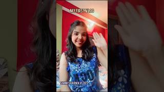 my first vlog🤗 trendingytshortsvlogshortssimmi sharma vlog [upl. by Luapnaej]