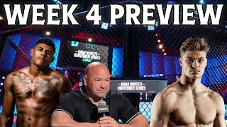 Dana White Contender Series Week 4 Preview [upl. by Leirad]