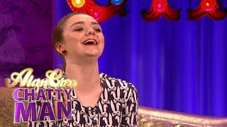 Maisie Williams  Full Interview on Alan Carr Chatty Man [upl. by Anurb937]