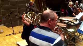 Bartók Bass Trombone Real Glissando Royal Stockholm Philharmonic [upl. by Elorak410]