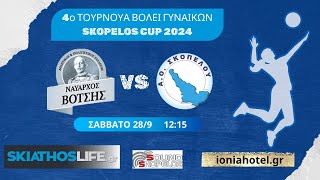 LIVE STREAMING  SKOPELOS CUP 2024  ΝΑΥΑΡΧΟΥ ΒΟΤΣΗ  ΣΚΟΠΕΛΟΣ [upl. by Melena]