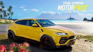 Lamborhini Urus 1016 HP  The Crew Motorfest  PS5 Fanatec Steeringwheel gameplay [upl. by Abernathy]