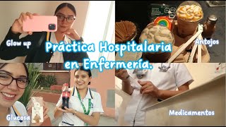 Un día en el Hospital conmigo ✨ Estudiante de Enfermería 💉 [upl. by Llemaj]