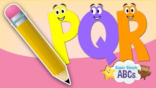 The Sounds of the Alphabet  PQR  ​​🌈 Super Simple ABCs [upl. by Isleana]