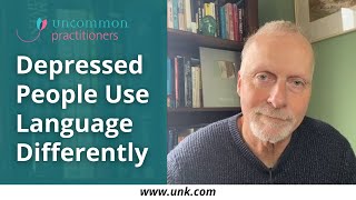 Depressed People Use Language Differently [upl. by Oht556]