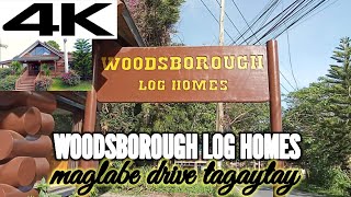 Woodsborough Log HomesTagaytay Maglabe DriveEdgar Abejo Vlog [upl. by Anelegna]