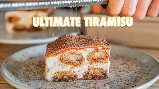 Making Real Tiramisu with Homemade Ladyfingers [upl. by Buxton565]