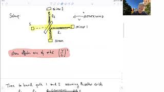 33 MichelsonMorley Experiment [upl. by Stockwell82]