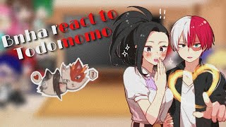 BnhaMy Au React to Todomomo 🍜🍵 [upl. by Zalea172]