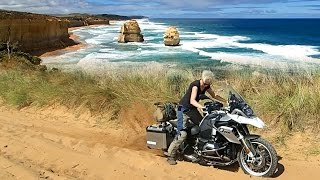 Great Ocean Road Adventure Riding  BMW R 1200 GS [upl. by Noyerb]