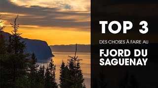 Parc du Fjord du Saguenay  TOP 3 des choses à faire selon Authentik Canada [upl. by Barren]