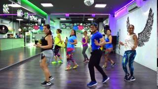 Papi Shampu  De la Calle by Cesar James  Zumba Cardio Extremo Cancun [upl. by Ramsa]