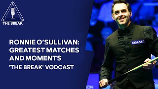 Ronnie OSullivan Greatest Matches and Moments  Snooker Vodcast  Eurosport [upl. by Idnib134]