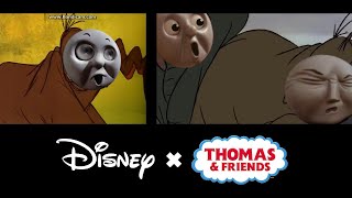 Reused Disney Elephant Crash Animation but I add TampF SFX [upl. by Ahsyekat692]