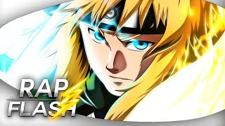 Rap do Minato Naruto  RELÂMPAGO AMARELO  Flash Beats [upl. by Efrem633]