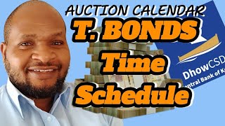 IMPORTANT Dates You MUST Know When Purchasing Your TREASURY BOND The Bond OR Auction Calender [upl. by Novad]