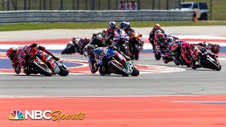 MotoGP Americas Grand Prix  EXTENDED HIGHLIGHTS  41623  Motorsports on NBC [upl. by Ybba]