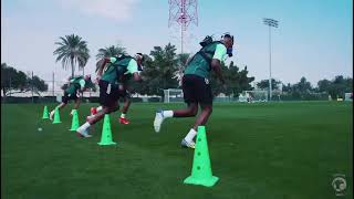 Second training day with COSMED K5 for the Saudi Arabia National Football Team [upl. by Hilbert]